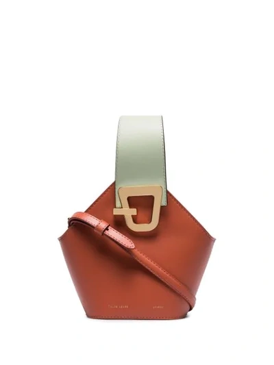 DANSE LENTE MINI JOHNY BUCKET BAG - 棕色