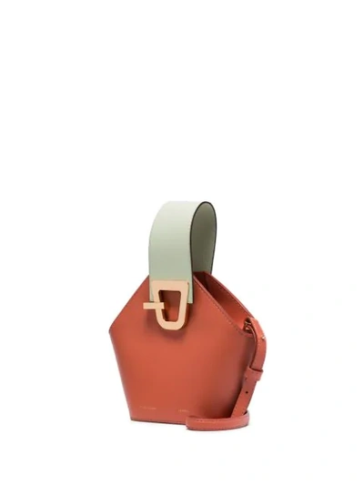 Shop Danse Lente Mini Johny Bucket Bag In Brown