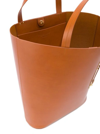 Shop Sophie Hulme Exchange Tote - Brown