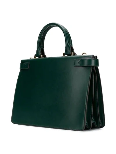 Shop Michael Michael Kors Tatiana Tote Bag In Green