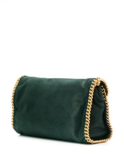 Shop Stella Mccartney Mini Falabella Bag In Green