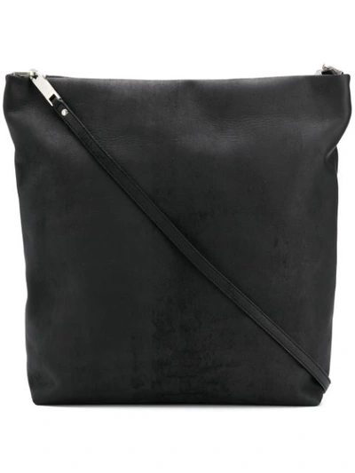 Shop Rick Owens Big Adri Crossbody Bag In Black
