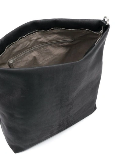 Shop Rick Owens Big Adri Crossbody Bag In Black