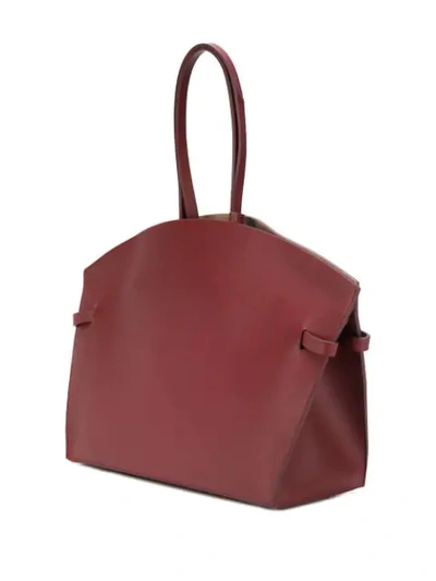 Shop Aesther Ekme Dawn Satchel In Red