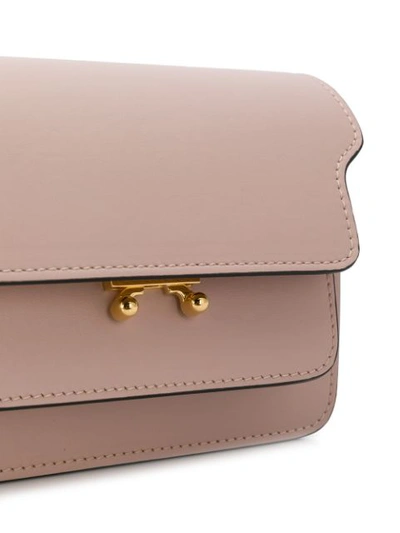 Shop Marni Small Trunk Bag In Pink