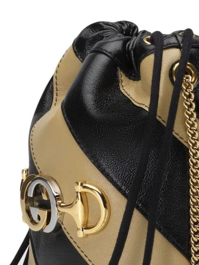 Shop Gucci Drawstring Bag  In 9698 Nero