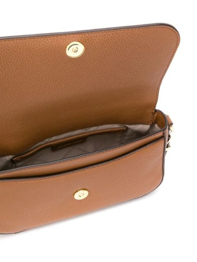 Shop Michael Michael Kors Bedford Legacy Large Crossbody Bag In Brown