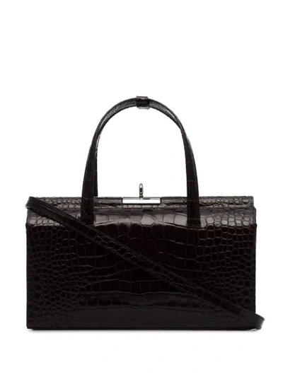 Shop Gu_de Margot Shoulder Bag In Brown