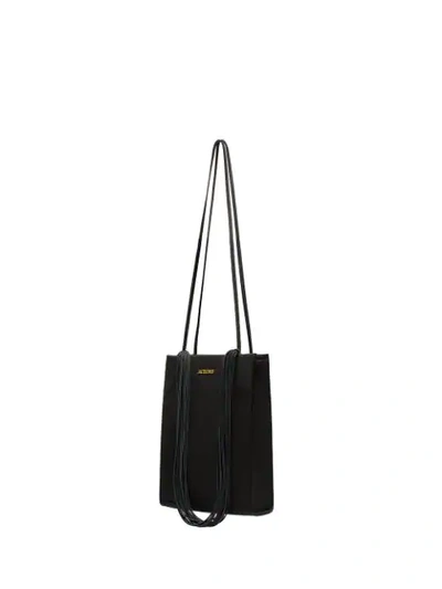 Shop Jacquemus Le A4 Tote In Black