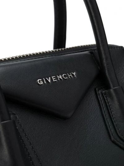 Shop Givenchy Antigona Tote Bag In Black