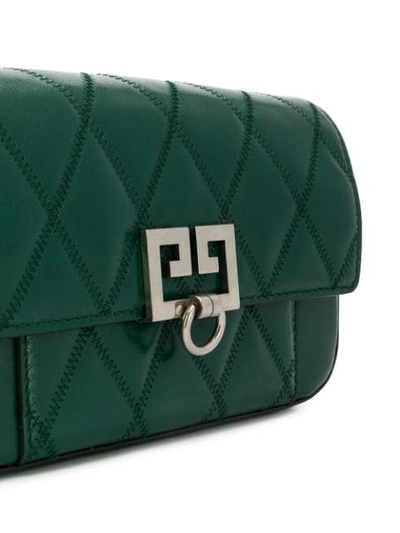 Shop Givenchy Quilted In Green