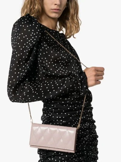 Shop Givenchy Quilted Shoulder Bag In Pink