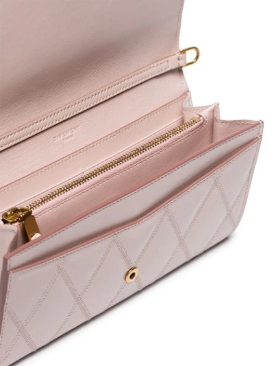 Shop Givenchy Quilted Shoulder Bag In Pink