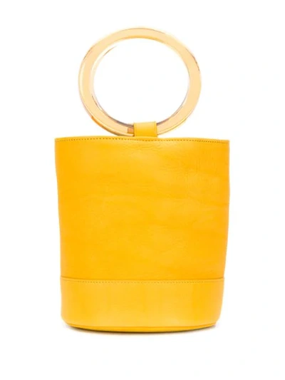Shop Simon Miller Bonsai Bucket Bag In Yellow