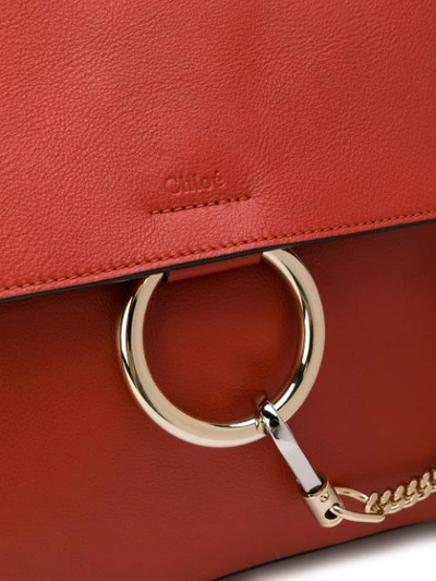 Shop Chloé Faye Day Medium Bag - Red