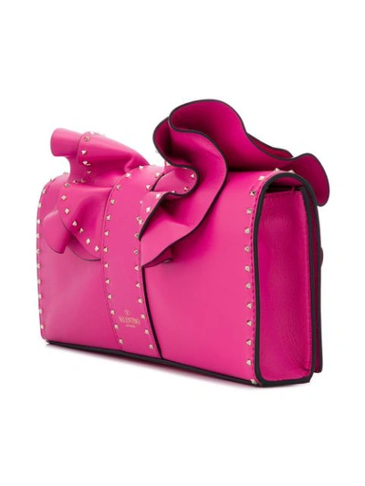 Shop Valentino Garavani Very V Shoulder Bag - Pink