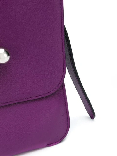 Shop Jw Anderson Disc Crossbody Bag In 700 Purple