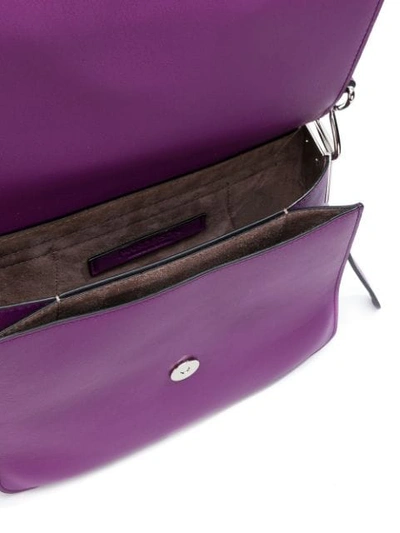 Shop Jw Anderson Disc Crossbody Bag In 700 Purple