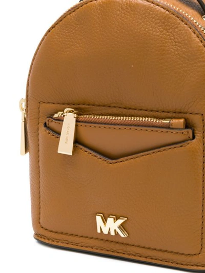 Shop Michael Michael Kors Small Jessa Backpack - Brown