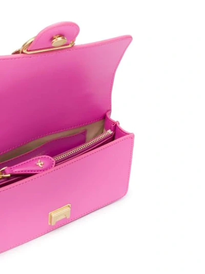 Shop Pinko Love Crossbody Bag In Pink