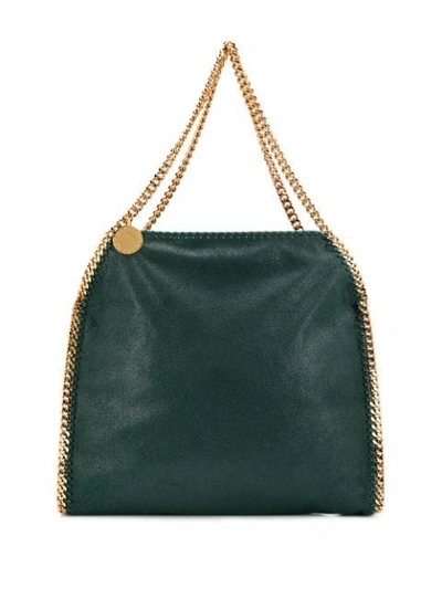 Shop Stella Mccartney Shoulder Bag In Green
