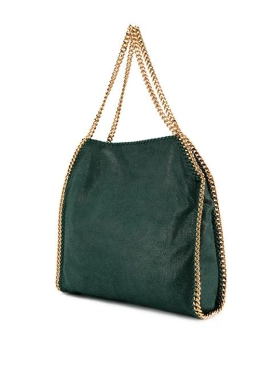 Shop Stella Mccartney Shoulder Bag In Green