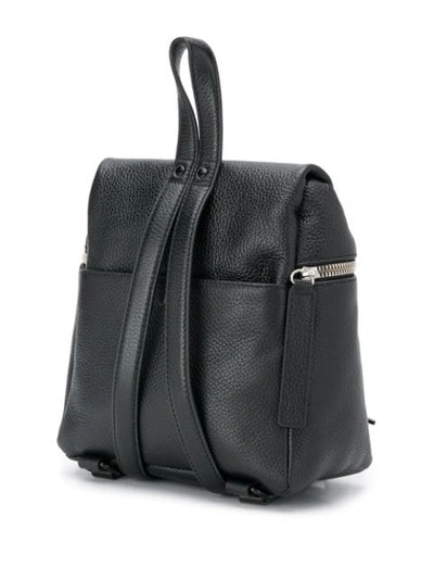 Shop Kara Small Zip Backpack In Black