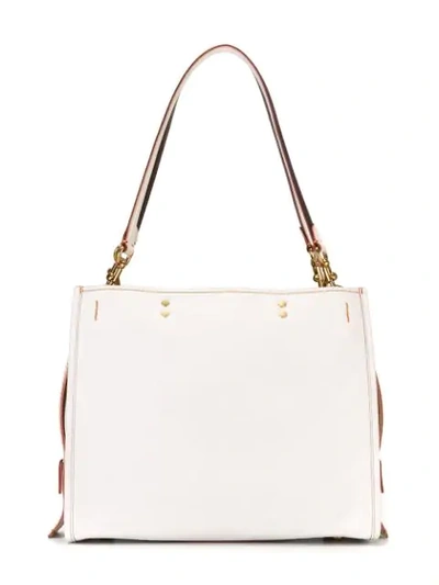 Shop Coach 'rouge' Tote In White