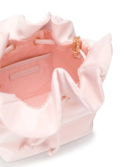 Shop Sophia Webster Emmie Embellished Pouch Bag In Pink