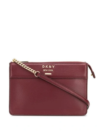Shop Dkny Crossbody Bag In Red