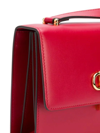 Shop Gucci Zumi Crossbody Bag In Red