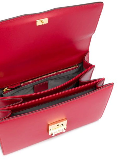 Shop Gucci Zumi Crossbody Bag In Red