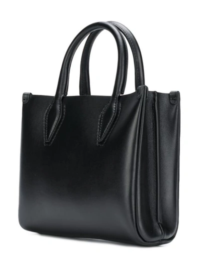 Shop Lanvin Nana Logo Crossbody Bag In Black