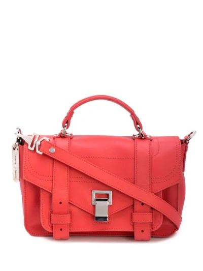 Shop Proenza Schouler Ps1+ Tiny In Pink