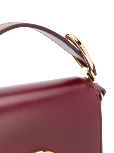 Shop Chloé Small C Box Bag In Red