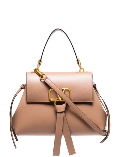 Shop Valentino Vring Tote Bag In Neutrals