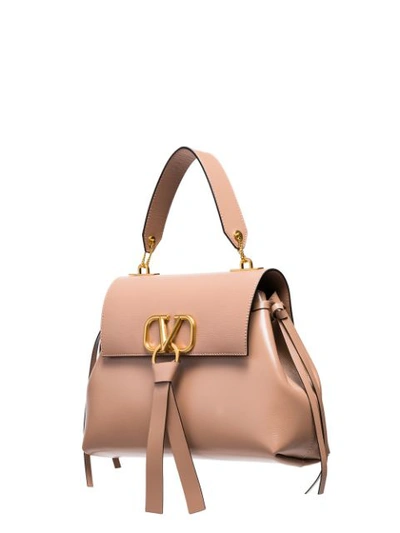 Shop Valentino Vring Tote Bag In Neutrals