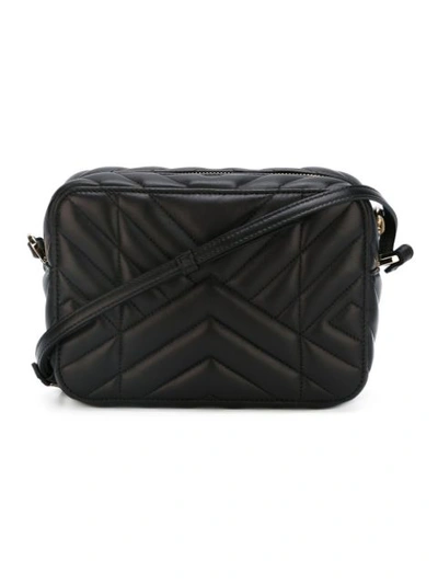Shop Lanvin Quilted Shoulder Bag - Black