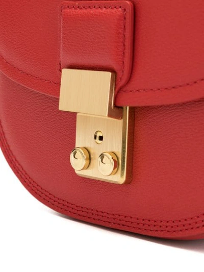Shop 3.1 Phillip Lim Pashli Saddle Mini Belt Bag In Red