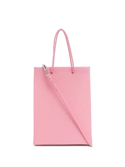 Shop Medea Prima Tall Tote Bag In Pink