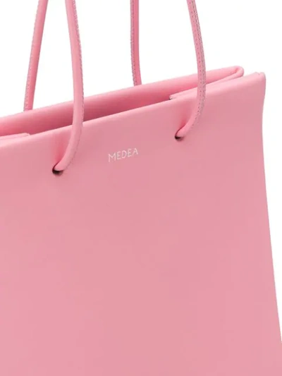 Shop Medea Prima Tall Tote Bag In Pink