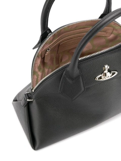 Shop Vivienne Westwood Windsor Handbag In Black
