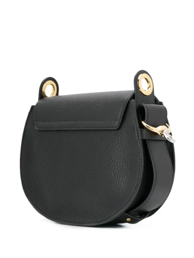 Shop Chloé Small Tess Shoulder Bag In Black