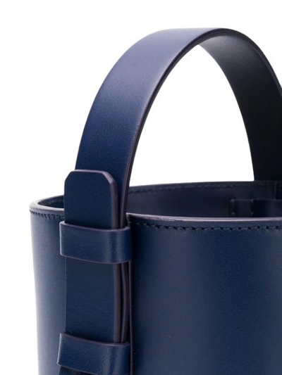 Shop Nico Giani Mini Bucket Tote In Blue