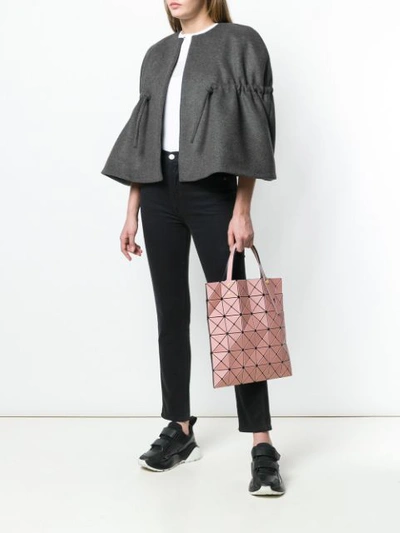 Shop Bao Bao Issey Miyake Lucent Frost Tote Bag In Pink