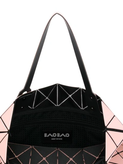 Shop Bao Bao Issey Miyake Lucent Frost Tote Bag In Pink