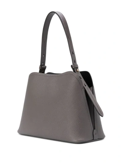Shop Prada Matinee Shoulder Bag In Grey