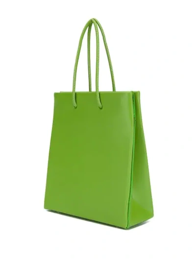 Shop Medea Prima Short Tote Bag In Green