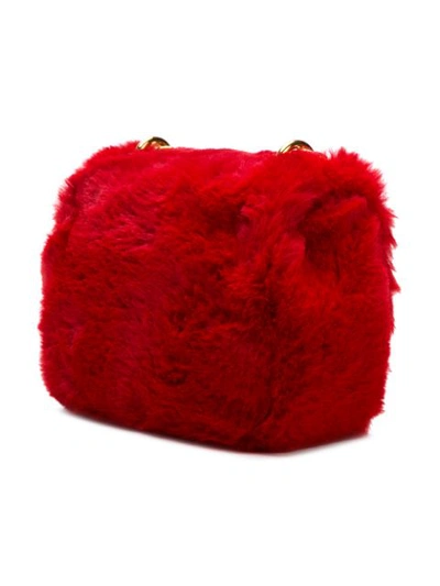 Shop Tom Ford Buckle Shoulder Bag In Red