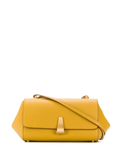 Shop Bottega Veneta Bv Angle Shoulder Bag In Yellow